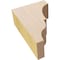 Ekena Millwork 2"W x 4"D x 6"H Classic Asheboro Rough Cedar Woodgrain TimberThane Corbel, Primed Tan CORUR02X04X06ASHRCPR - alternate 4